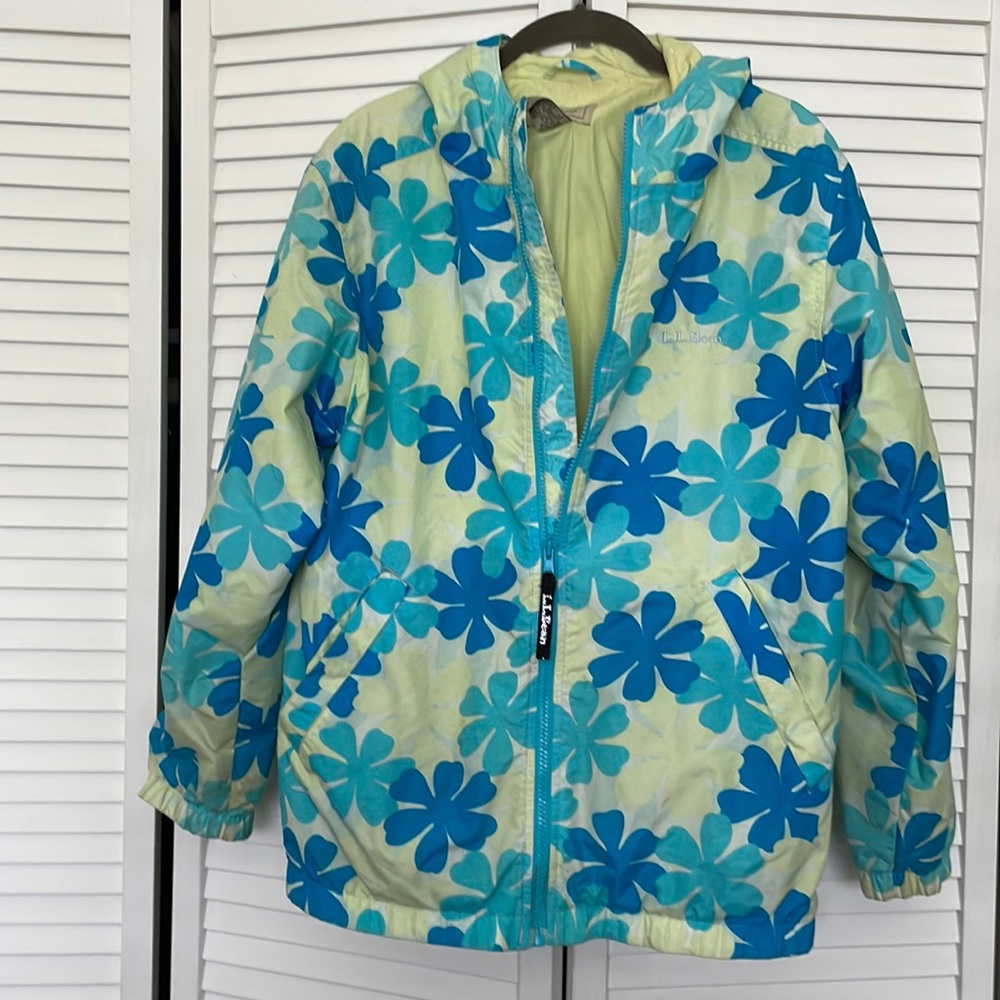 LL BEAN KIDS RAINCOAT